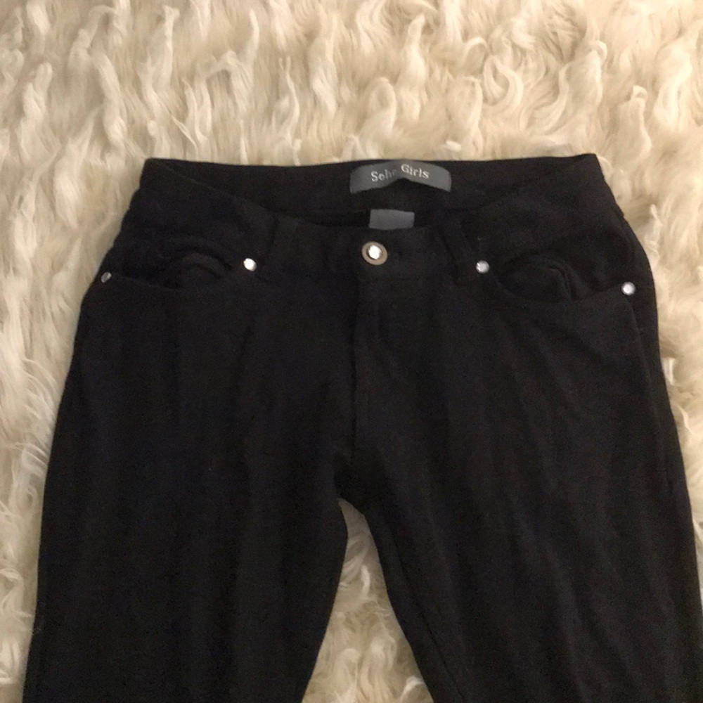 Black Jeggings